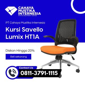Jual Kursi Kantor Terdekat Jakarta Savello Lumix HT1A