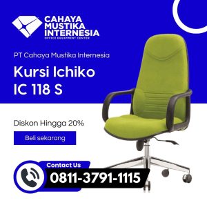 Jual Kursi Kerja Goyang Jakarta Ichiko IC 118 S