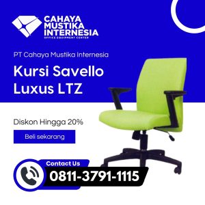 Jual Kursi Kantor TKDN Jakarta Savello Luxus LTZ
