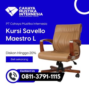 Jual Kursi Kantor Direktur Jakarta Savello Maestro L