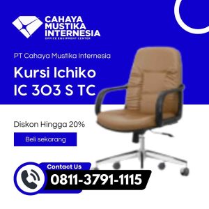 Jual Kursi Kerja Roda Jakarta Ichiko IC 303 S TC