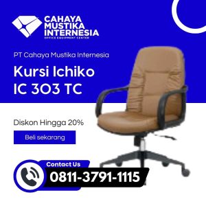 Jual Kursi Kerja Yang Ada Rodanya Jakarta Ichiko IC 303 TC