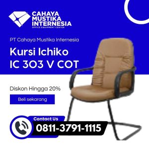 Jual Kursi Meeting Minimalis Modern Jakarta Ichiko IC 303 V COT