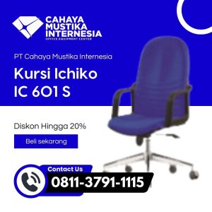 Jual Kursi Kerja Sandaran Sedang Jakarta Ichiko IC 601 S