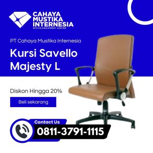 Jual Kursi Kantor Manager Jakarta Savello Majesty L