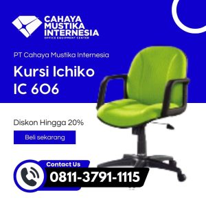 Jual Kursi Kerja Yang Bagus Jakarta Ichiko IC 606
