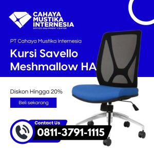 Jual Kursi Staff Biasa Jakarta Savello Meshmallow HA