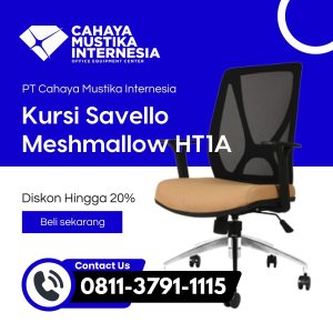 Jual Kursi Staff Murah Jakarta Savello Meshmallow HT1A