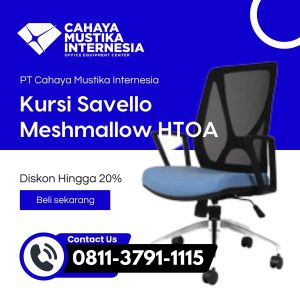 Jual Kursi Staff Murah Terbaik Jakarta Savello Meshmallow HT0A