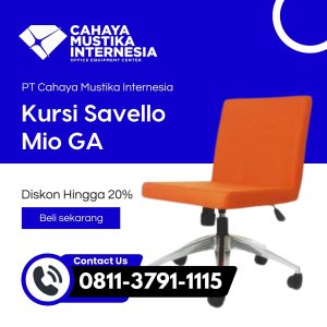 Jual Kursi Staff Murah Meriah Jakarta Savello Mio GA