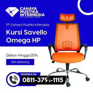 Jual Kursi Staff Hidrolik Jakarta Savello Omega HP