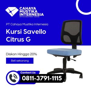 Jual Kursi Kerja Kantor Terbaik Jakarta Savello Citrus G