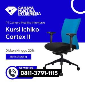 Jual Kursi Direktur Ergonomis Jakarta Ichiko Cartex II