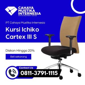 Jual Kursi Direktur Putar Jakarta Ichiko Cartex III S