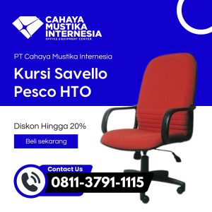 Jual Kursi Staff Yang Kuat Jakarta Savello Pesco HTO