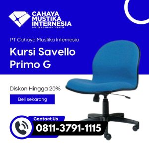 Jual Kursi Staff Nyaman Jakarta Savello Primo G