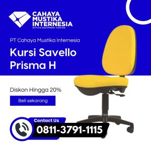 Jual Kursi Staff Yang Nyaman Jakarta Savello Prisma H