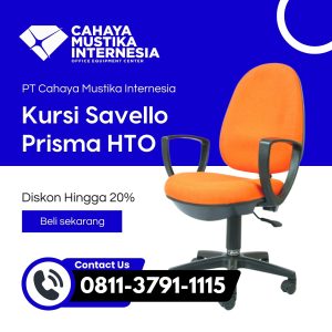 Jual Kursi Staff Roda Jakarta Savello Prisma HTO