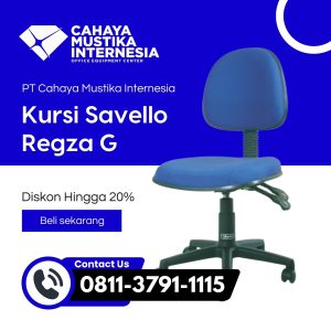 Jual Kursi Staff Roda 5 Jakarta Savello Regza G