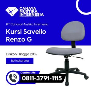 Jual Kursi Staff Sandaran Sedang Jakarta Savello Renzo G
