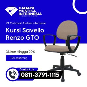 Jual Kursi Staff Terbaik Jakarta Savello Renzo GT0