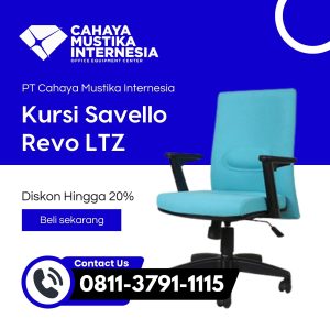 Jual Kursi Direktur Warna Biru Jakarta Savello Revo LTZ