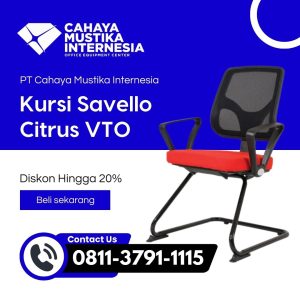 Jual Kursi Meeting Reclining Jakarta Savello Citrus VT0