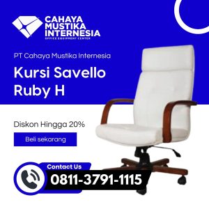 Jual Hidrolik Kursi Direktur Jakarta Savello Ruby H