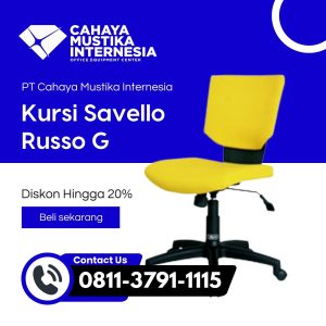 Jual Kursi Staff Baru Jakarta Savello Russo G
