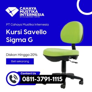 Jual Kursi Staff Hijau Jakarta Savello Sigma G
