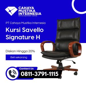 Jual Kursi Staff Beroda Jakarta Savello Signature H
