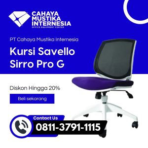 Jual Kursi Staff Warna Biru Jakarta Savello Sirro Pro G