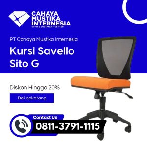 Jual Kursi Staff Mesh Jakarta Savello Sito G