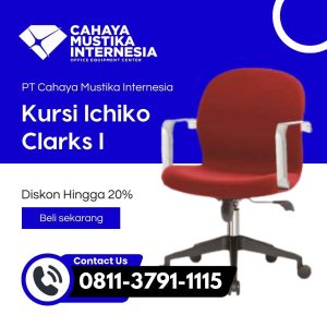 Jual Kursi Staff Ergonomis Jakarta Ichiko Clarks S I