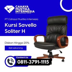 Jual Kursi Direktur Ergonomis Terbaik Jakarta Savello Soliter H