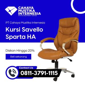 Jual Kursi Direktur Warna Coklat Jakarta Savello Sparta HA