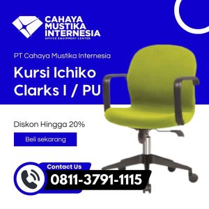 Jual Kursi Staff Putar Jakarta Ichiko Clarks I / PU