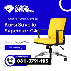 Jual Kursi Staff Besi Jakarta Savello Superstar GA