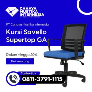 Jual Kursi Staff Dan Sekretaris Jakarta Savello Supertop GA