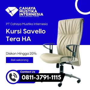 Jual Kursi Direktur Modern Jakarta Savello Tera HA