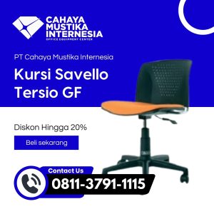 Jual Kursi Staff TKDN Jakarta Savello Tersio GF