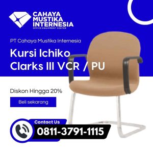 Jual Kursi Meeting Murah Jakarta Ichiko Clarks III VCR / PU