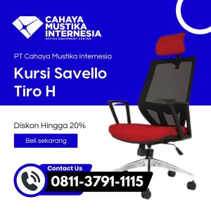 Jual Kursi Kantor Untuk Kantor Jakarta Savello Tiro H