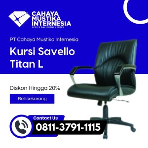 Jual Kursi Direktur Yang Sehat Jakarta Savello Titan L