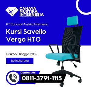 Jual Kursi Putar Kantor Murah Jakarta Savello Vergo HT0