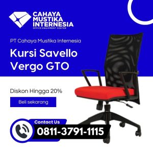 Jual Kursi Kantor Dari Besi Jakarta Savello Vergo GT0