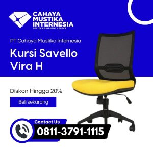 Jual Kursi Staff Tulang Belakang Jakarta Savello Vira H