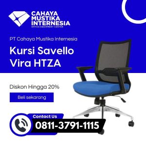Jual Kursi Staff Biru Jakarta Savello Vira HTZA