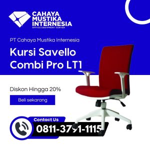Jual Kursi Putar Kerja Jakarta Savello Combi Pro LT1