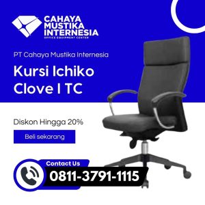 Jual Kursi Direktur Putar Murah Jakarta Ichiko Clove I TC